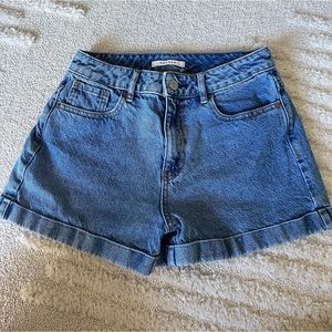 Pacsun Mom Short Medium Wash